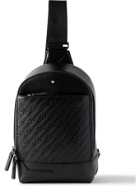 Montblanc - M_Gram 4810 Logo-Embossed Leather Sling Backpack