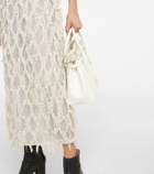 Maison Margiela Ruffled silk-blend tulle midi dress