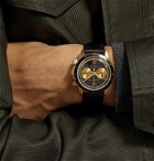 Bell & Ross - BR V2-94 Bellytanker Limited Edition Automatic Chronograph 41mm Bronze and Leather Watch - Black