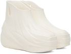 1017 ALYX 9SM Off-White Mono Chelsea Boots