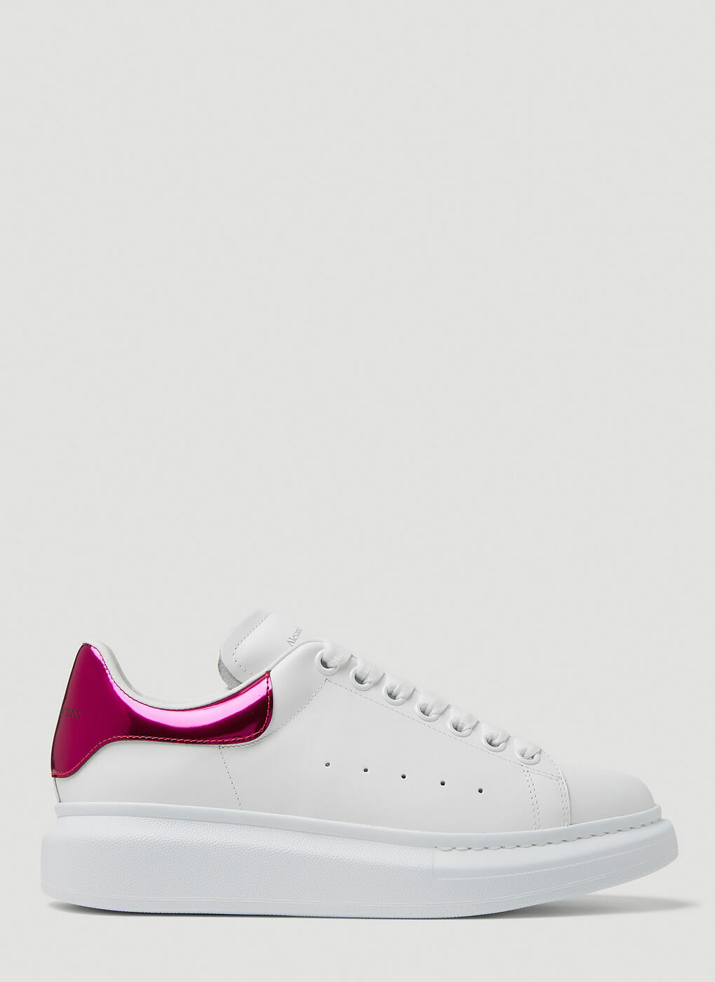 Larry Lux Oversized Sneakers in Pink Alexander McQueen