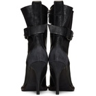 Haider Ackermann Black Varo Buckle Boots