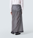 Tom Ford Printed cotton beach cover-up