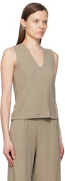 LESET Taupe Lauren Vest