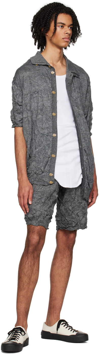 T/SEHNE SSENSE Exclusive Gray Shorts
