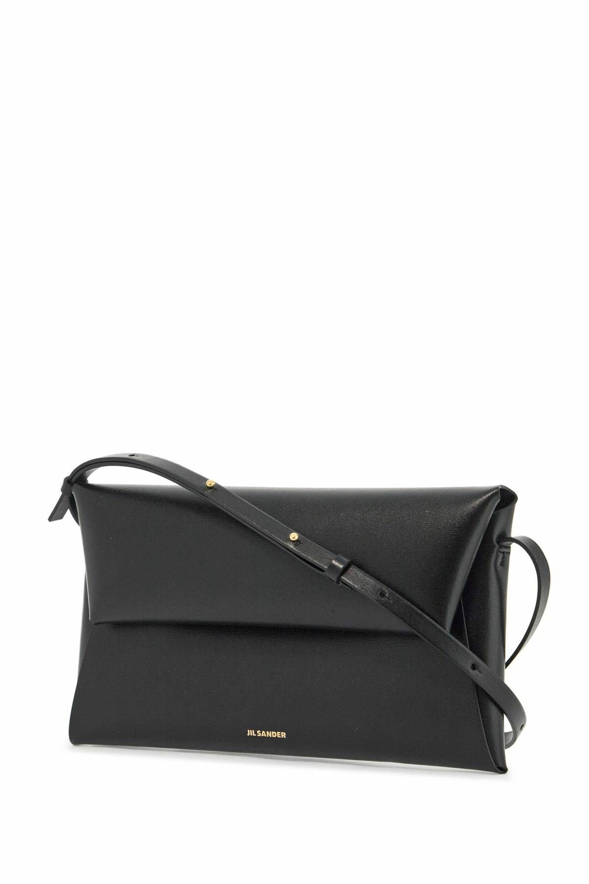 JIL SANDER small folded shoulder bag Black Jil Sander