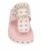 Roger Vivier Womens Thong sandal in Pink