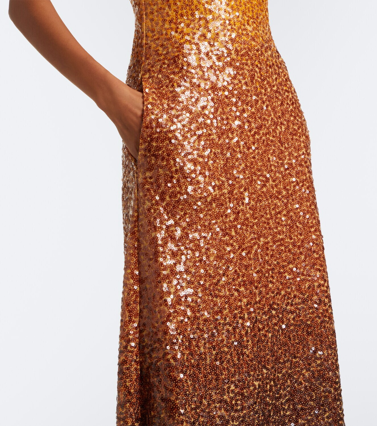 Christopher Esber Ombré sequined gown