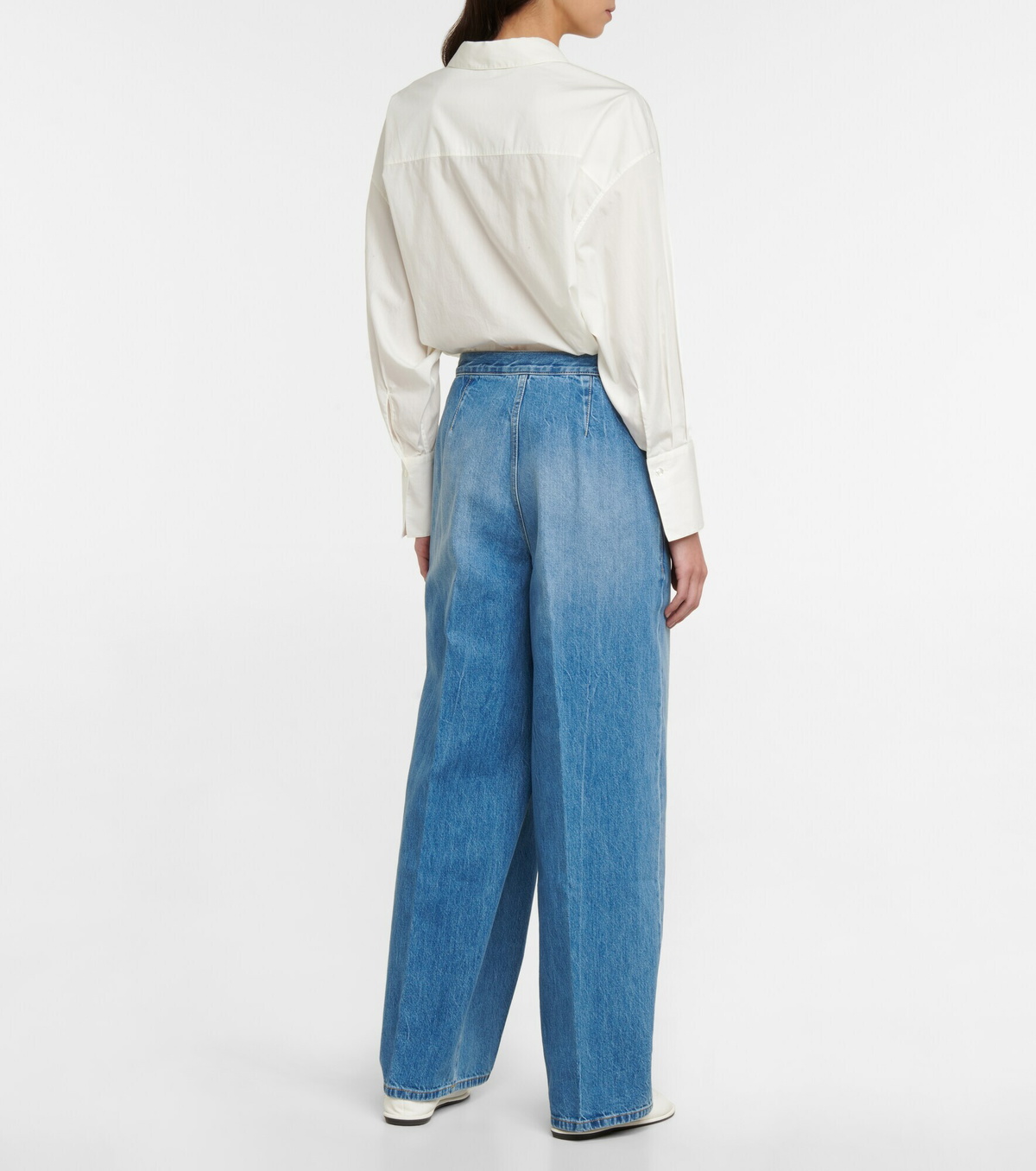 The Row Tunna high rise wide leg jeans The Row