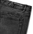 Balenciaga - Washed-Denim Jeans - Gray