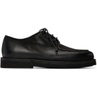 Marsèll Black Moccar Leather Derbys