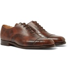Tricker's - Appleton Leather Oxford Shoes - Brown