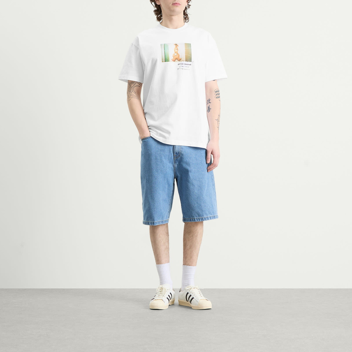 Polar Skate Co. Men's Bunny 2 T-Shirt in White