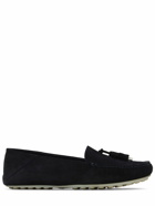 LORO PIANA - Dot Sole Suede Loafers