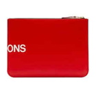Comme des Garçons Wallet Huge Logo Wallet