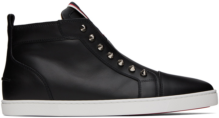 Photo: Christian Louboutin Black F.A.V Fique A Vontade Sneakers