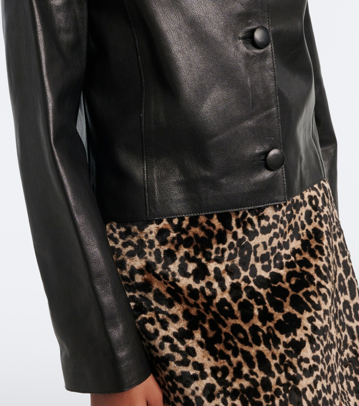 Nour Hammour Hadley leather jacket
