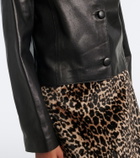 Nour Hammour Hadley leather jacket