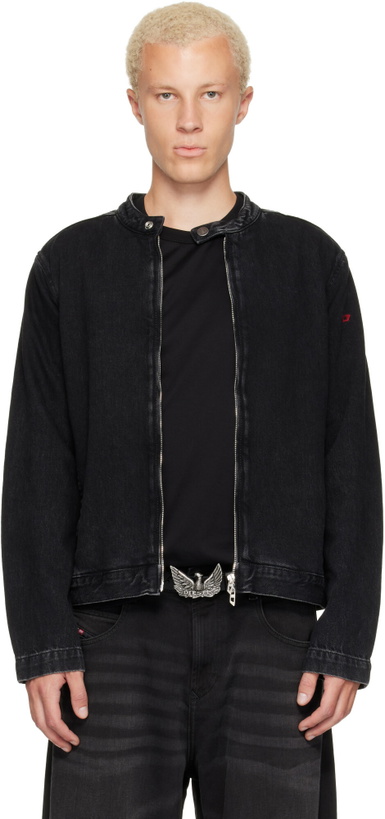 Photo: Diesel Black D-Glory Denim Jacket