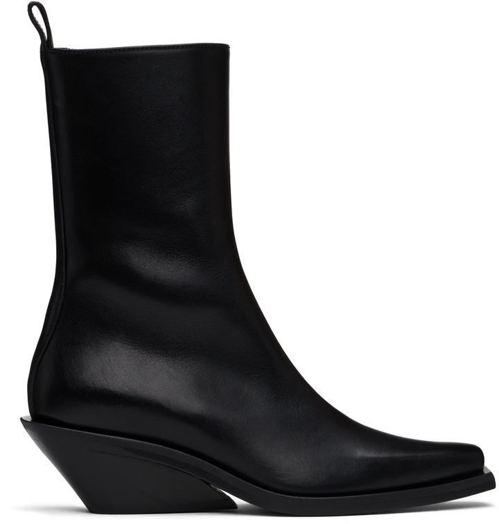 Photo: Ann Demeulemeester Black Vesper Boots