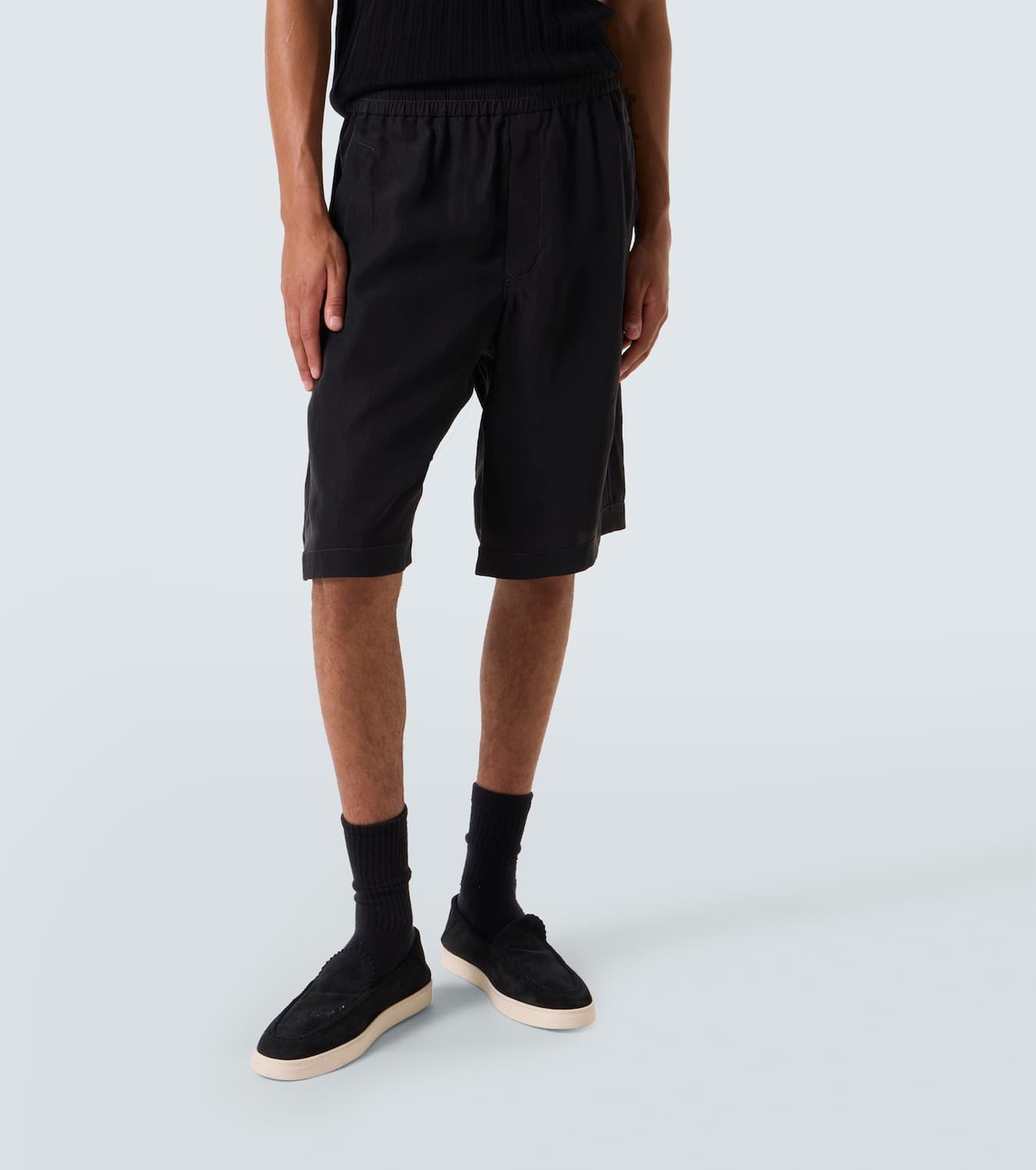 Giorgio Armani Canvas Bermuda shorts