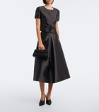 Simkhai Vexa satin midi skirt