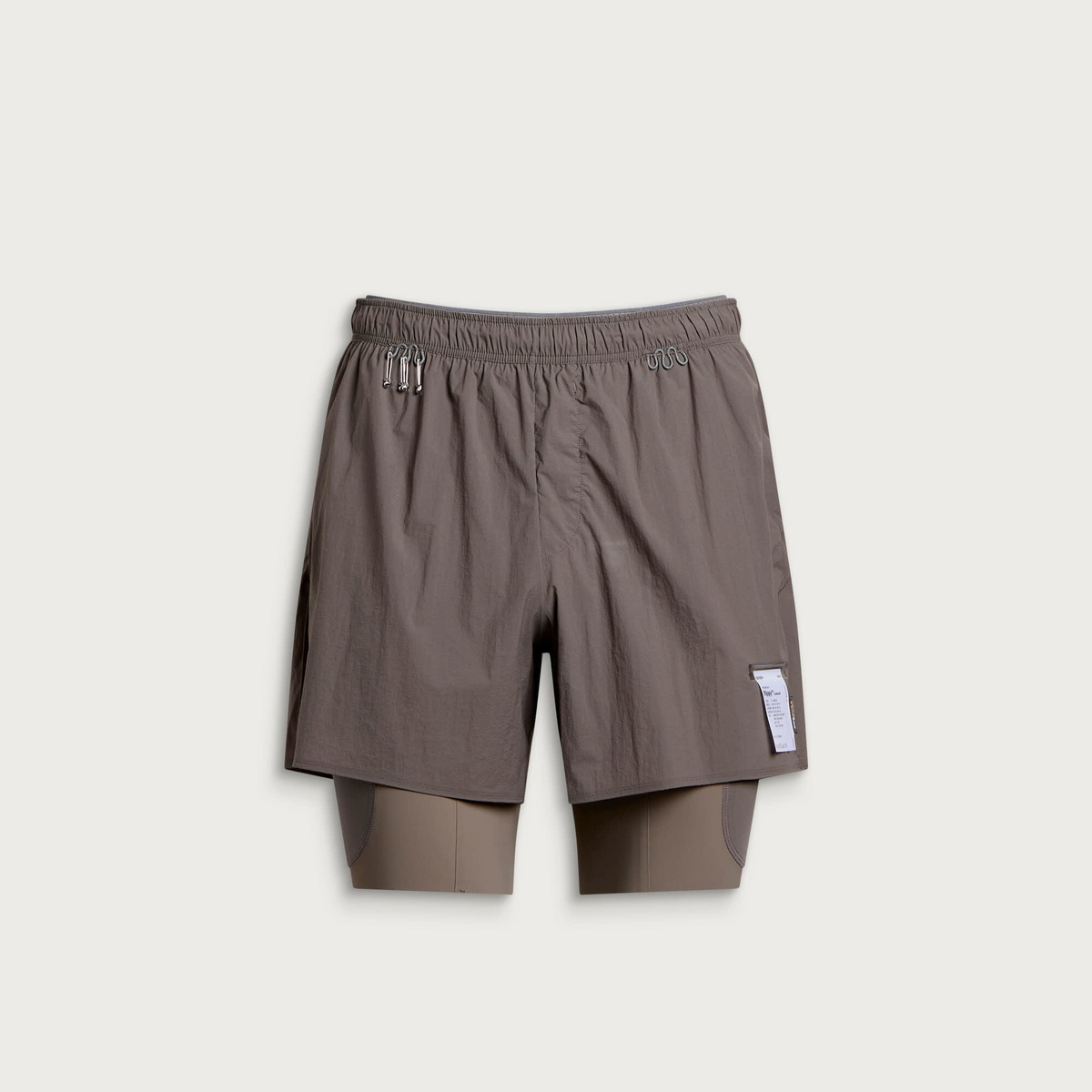 Satisfy Men's Rippy Cordura 8" Shorts in Subterranean