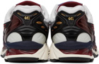 Asics White & Burgundy Gel-Kayano Legacy Sneakers