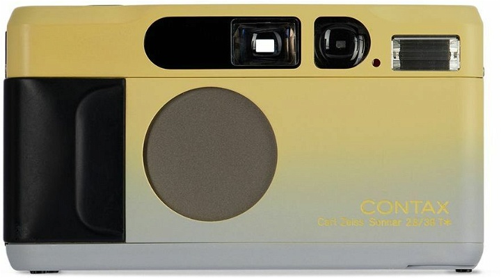 Photo: MAD Paris SSENSE Exclusive Yellow MAD Contax T2 Camera