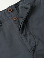 RRL - Officer's Slim-Fit Straight-Leg Cotton-Twill Chinos - Blue