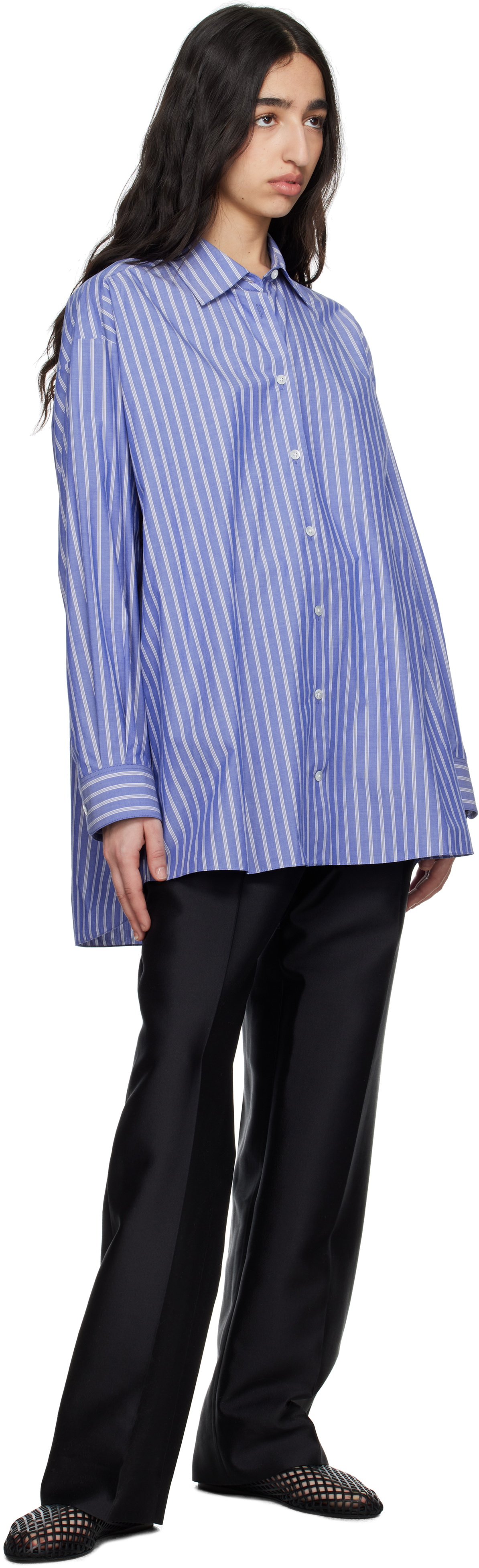 Carven Black Straight Trousers