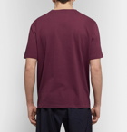 Monitaly - Cotton-Jersey T-Shirt - Burgundy