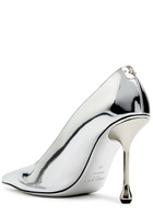 Jimmy Choo Ixia 95 Metallic Patent Leather Pumps