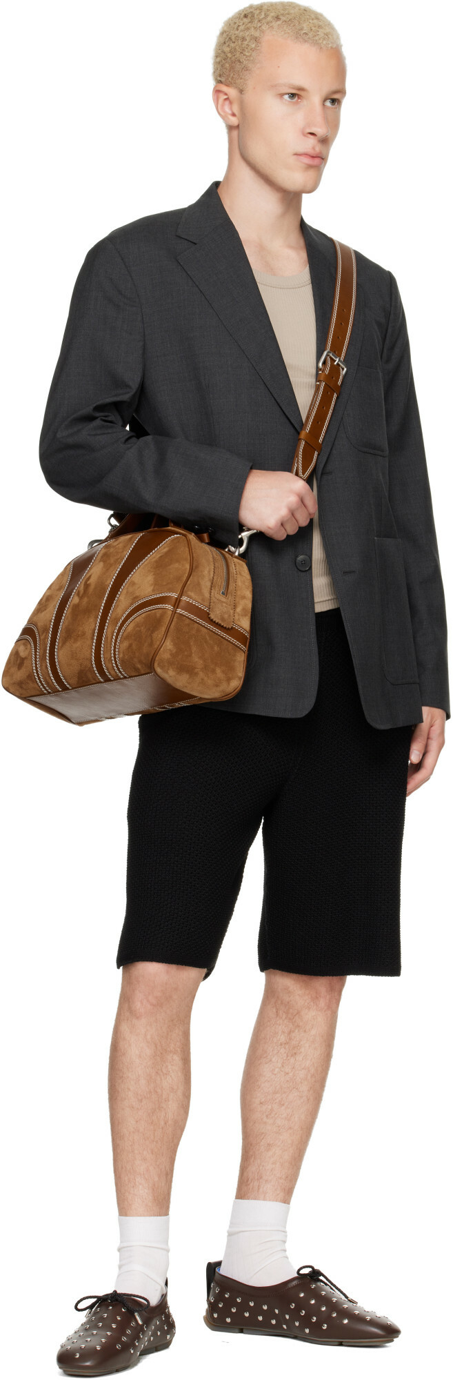Wales Bonner Brown Chakra Loafers