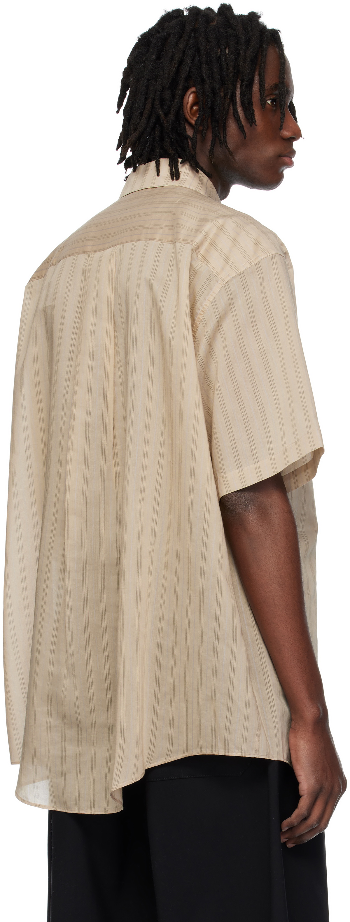 SOSHIOTSUKI Beige Vintage Lawn Shirt