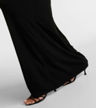 Christopher Esber Embellished cutout jersey maxi dress