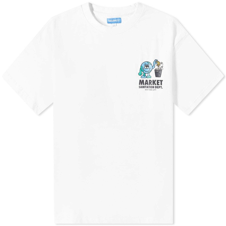 Photo: MARKET Men's Sanitation Dept T-Shirt in White