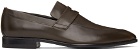 Hugo Brown Penny Loafers