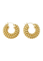 Missoma Baya 18kt Gold-plated Hoop Earrings - One Size