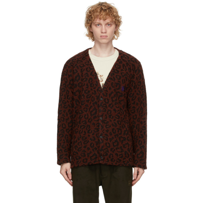 Photo: Needles Red Leopard Cardigan