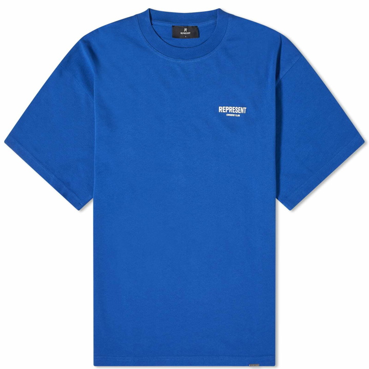 Photo: Represent Men's Owners Club T-Shirt in Cobalt Blue