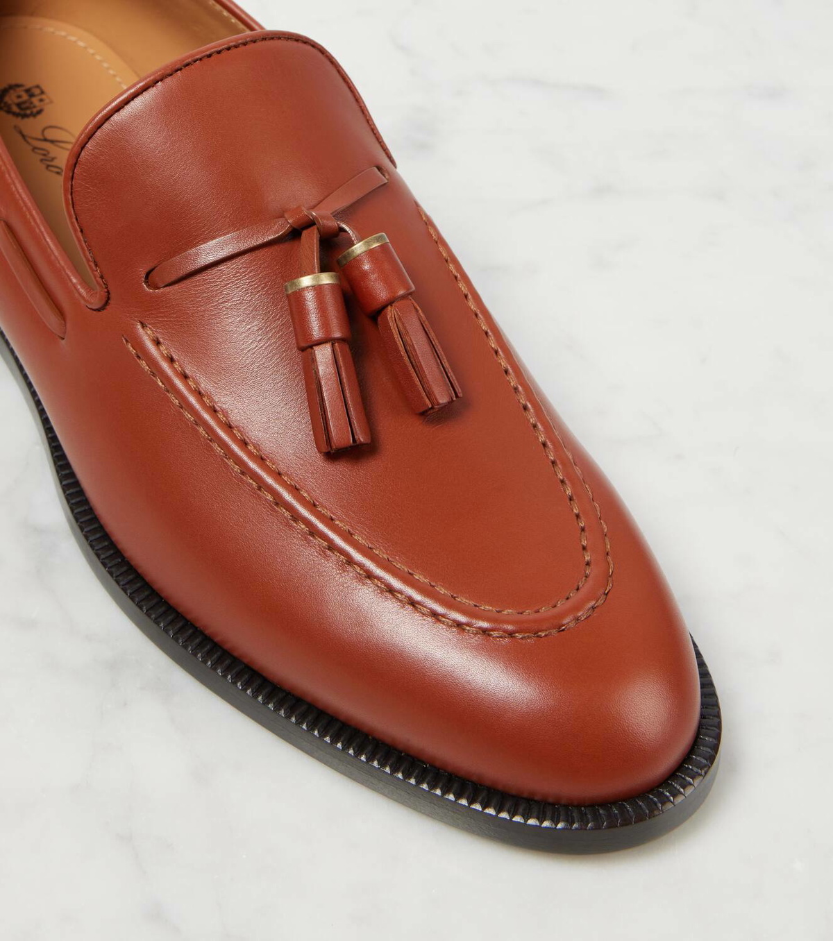 Loro Piana Francis leather loafers