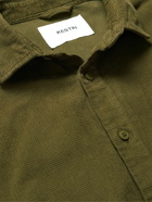 Kestin - Armdale Waffle-Knit Cotton Chore Jacket - Green