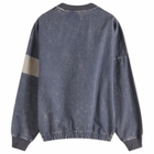 Umbro Washed Diamond Drill Top in Blue Mirage