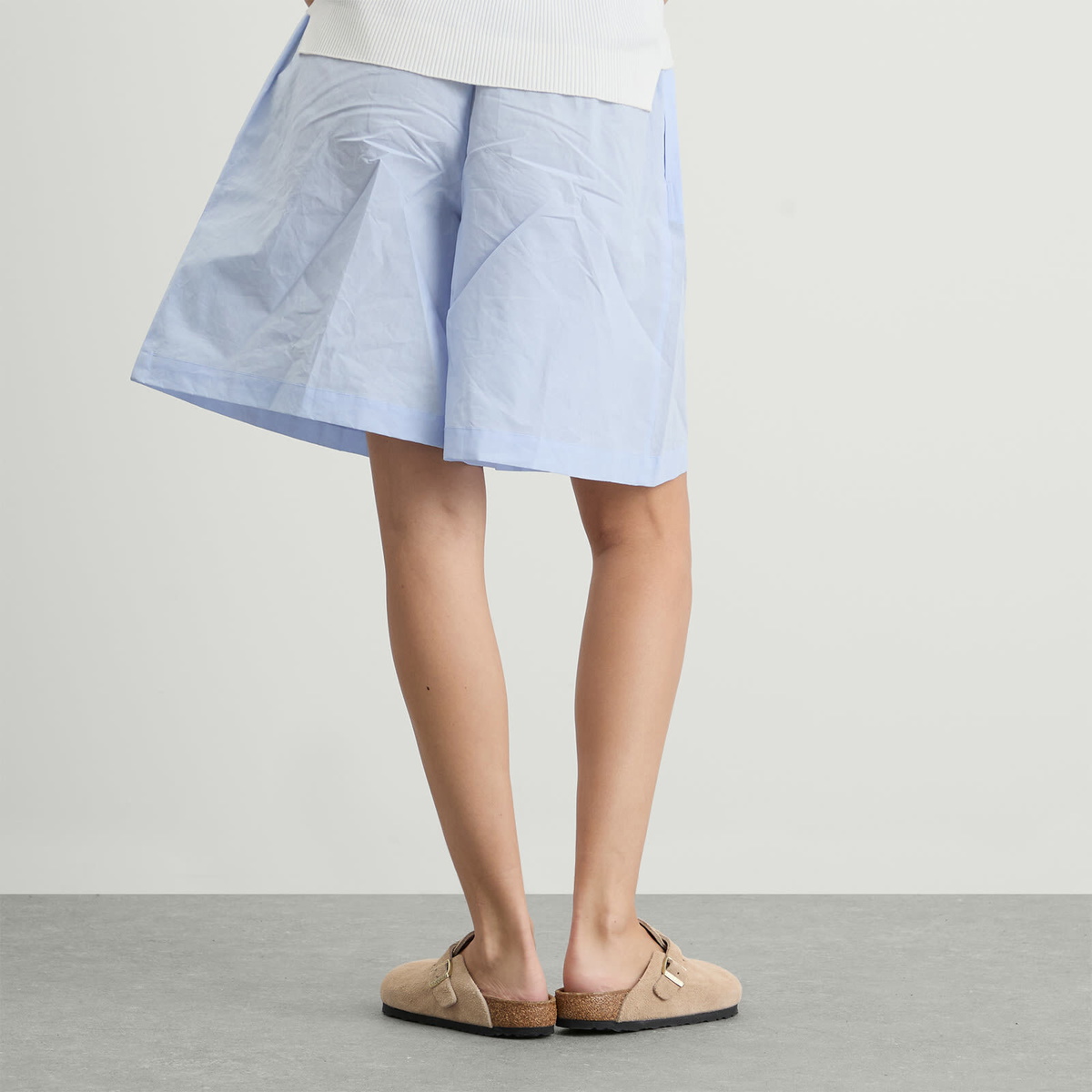 Baserange Women's Claude Shorts in Sax Blue