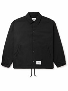 WTAPS - Chief Logo-Appliquéd Shell Jacket - Black