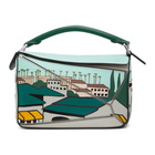 Loewe Green Ken Price LA Series City Edition Puzzle Bag