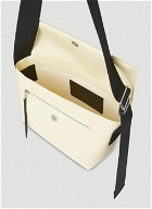 Jil Sander+ - Logo Crossbody Bag in White
