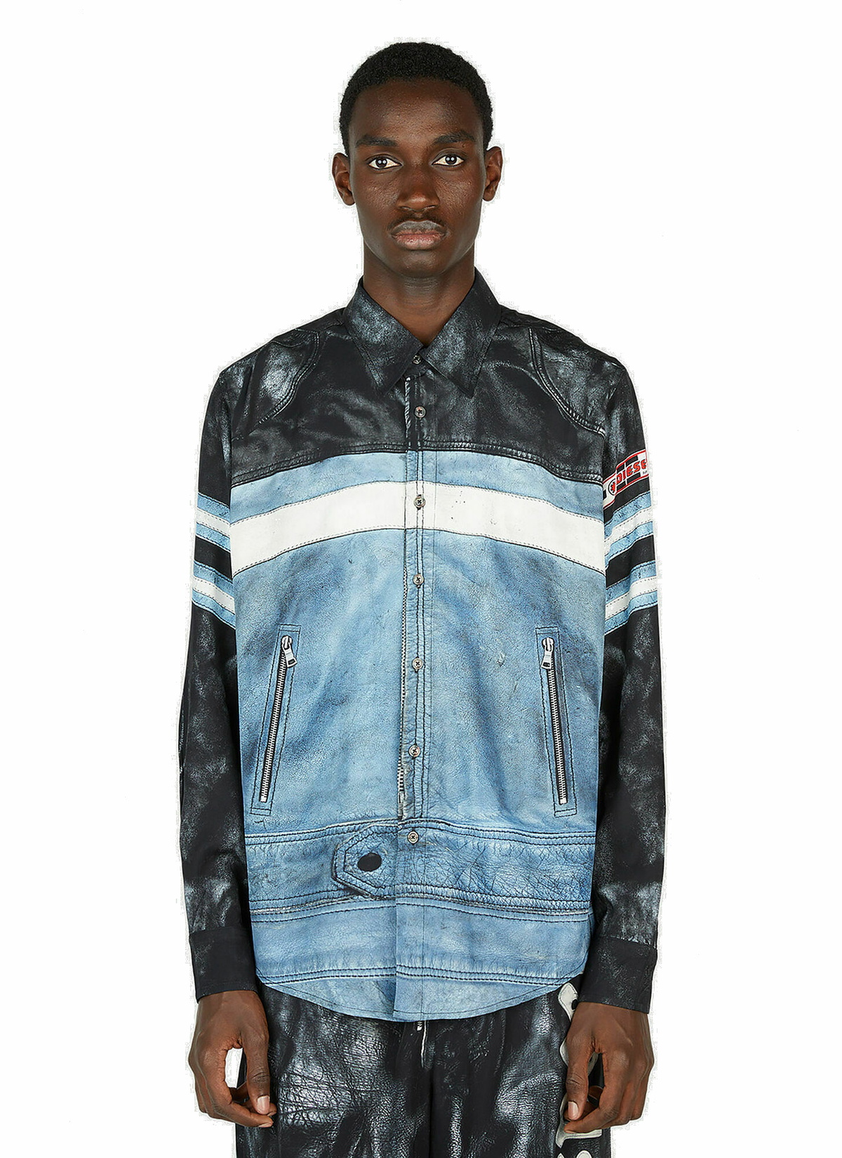 Diesel - S-Umbe Jacket in Blue Diesel