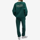 Sporty & Rich Women's NY 94 Crewneck in Forest Cream